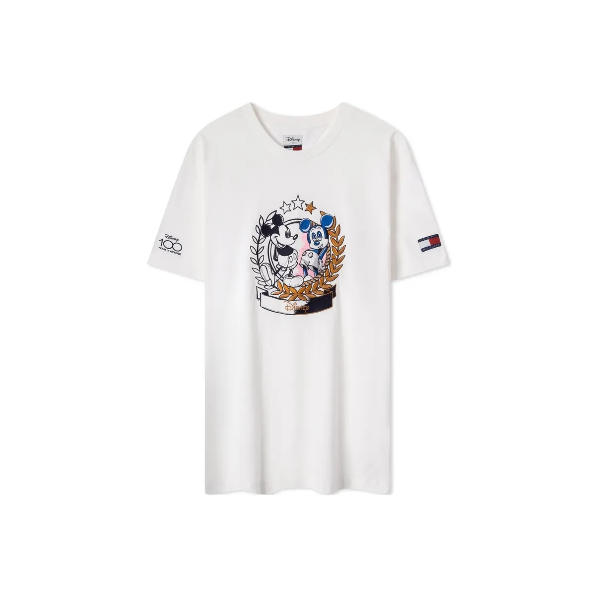 Disney X Tommy Hilfiger Tommy Hilfiger X DISNEY Co branded Series T Shirts Unisex White