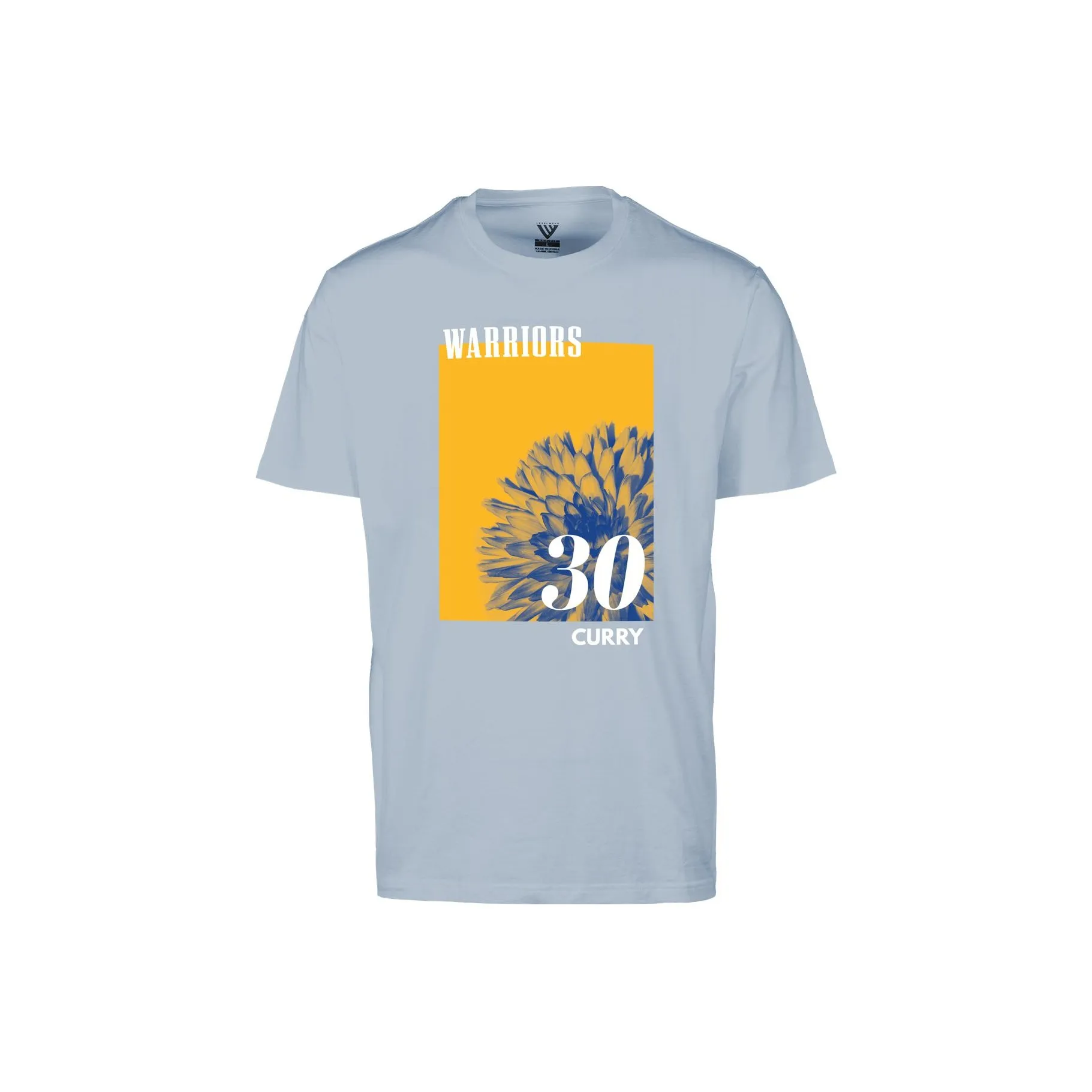 NBA Рукав с спущенным плечом T-рубашка Мужская Пыльно-синяя