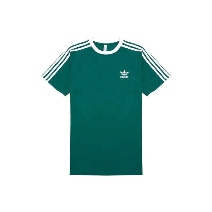 Adidas Originals 3 Stripes T Shirt Men's Emerald Green