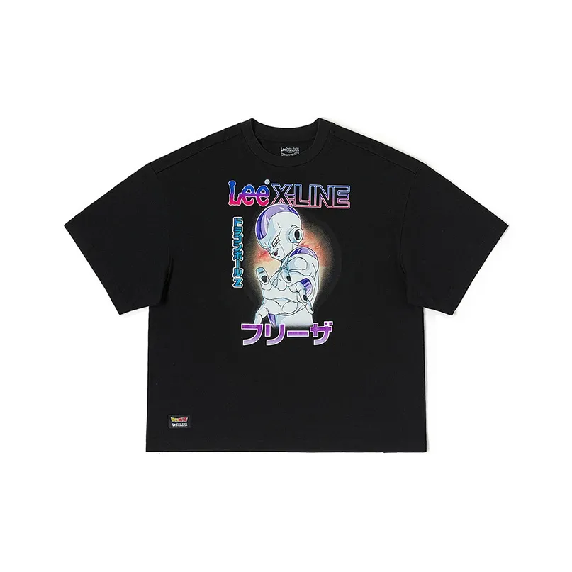 Lee X Dragon Pearl Co Подпись Черный Мужской T-Рубашки