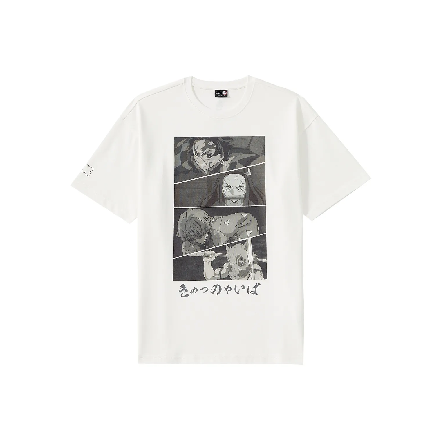 LNG X Demon Slayer T Shirts Unisex White