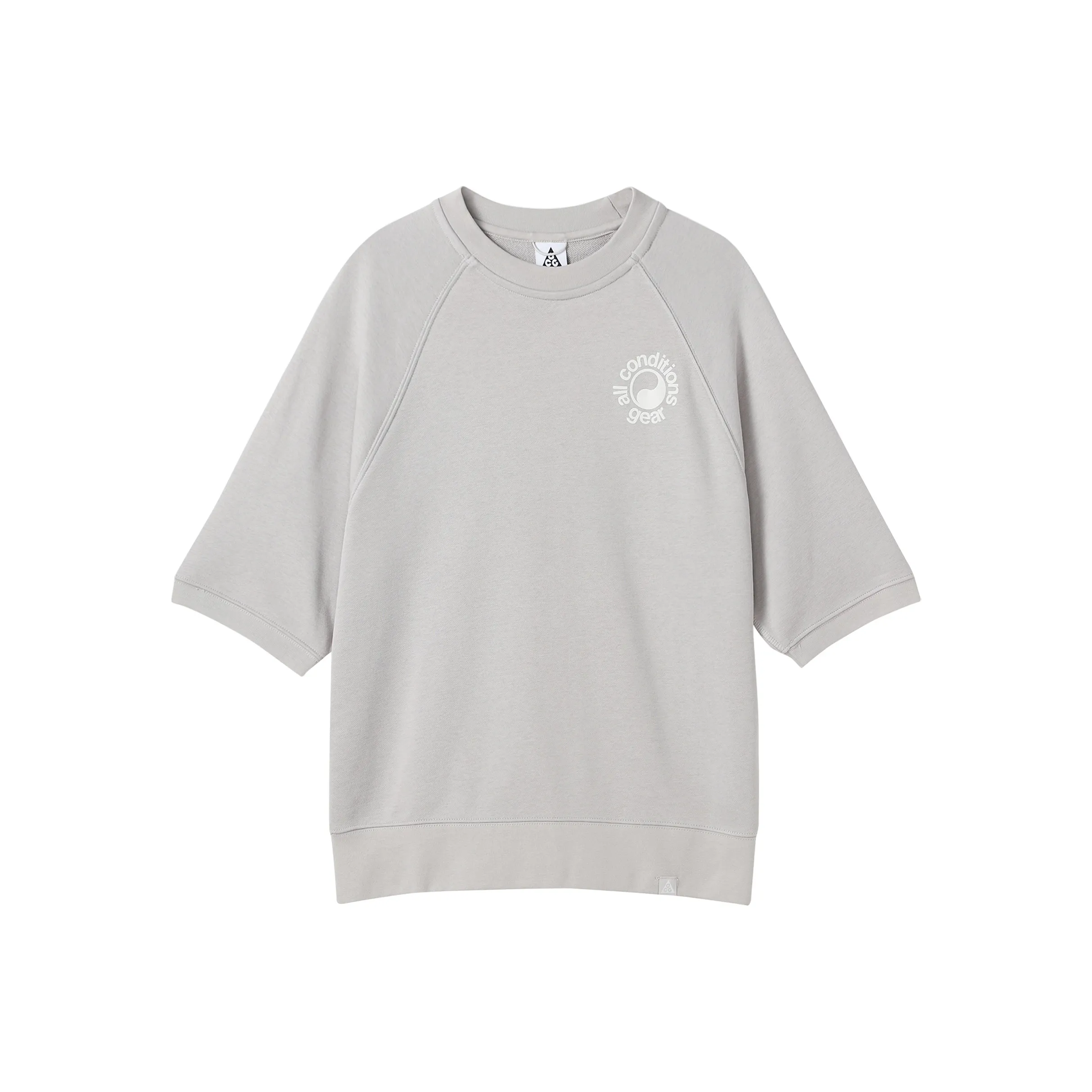 NIKE Светло-серый Унисекс Футболка