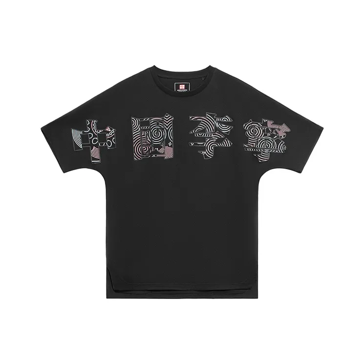 LINING Черная Унисекс Футболка