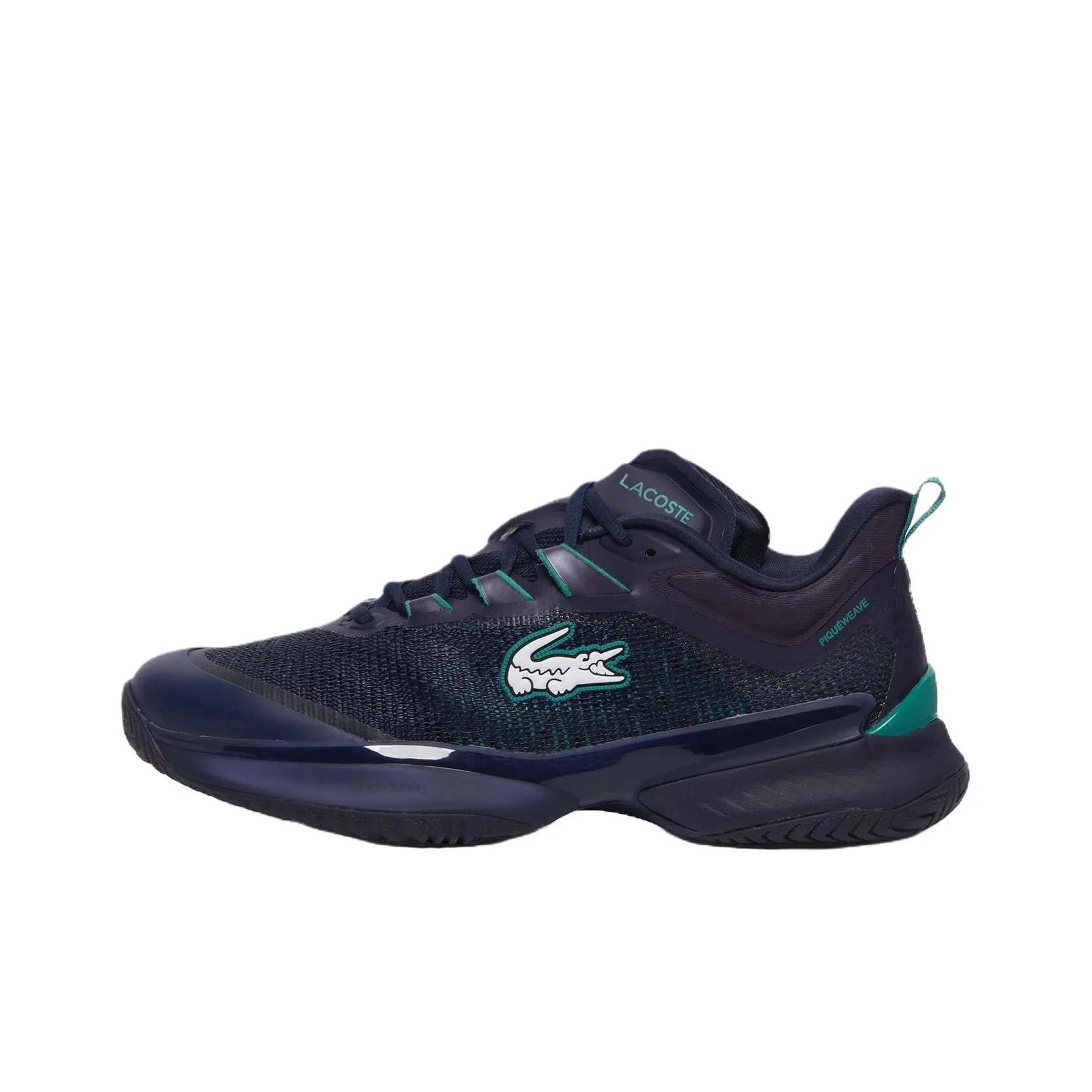 LACOSTE Slip Resistant Abrasion Resistant Низкий Топ Кроссовки для тенниса Мужские Морской синий