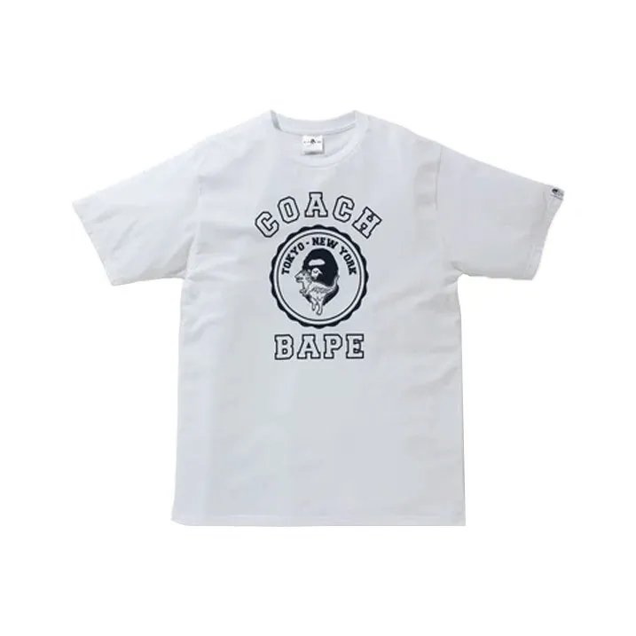 Bape X Coach College Tee
