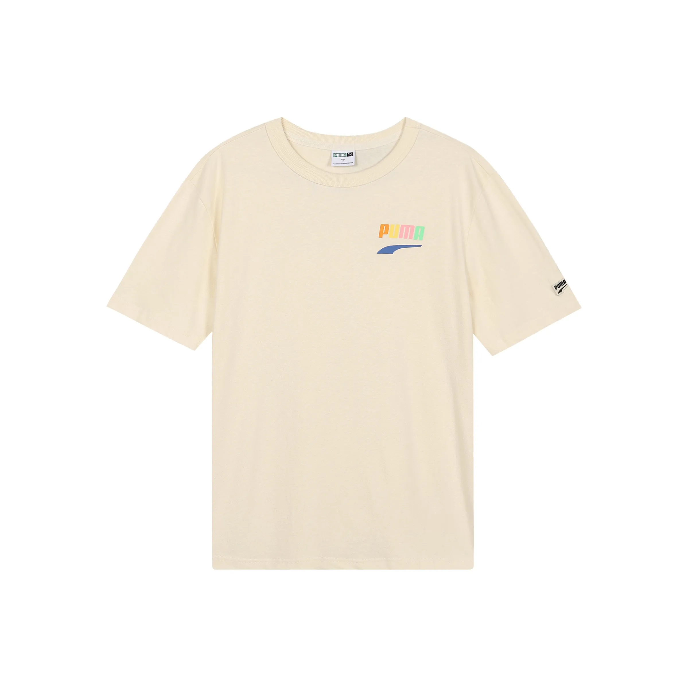 PUMA Downtown T-Shirt Мужская Бежевая