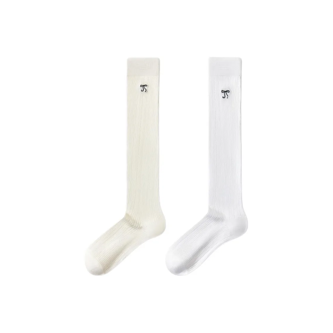 Temooues Knee High Socks Women's Combo Set