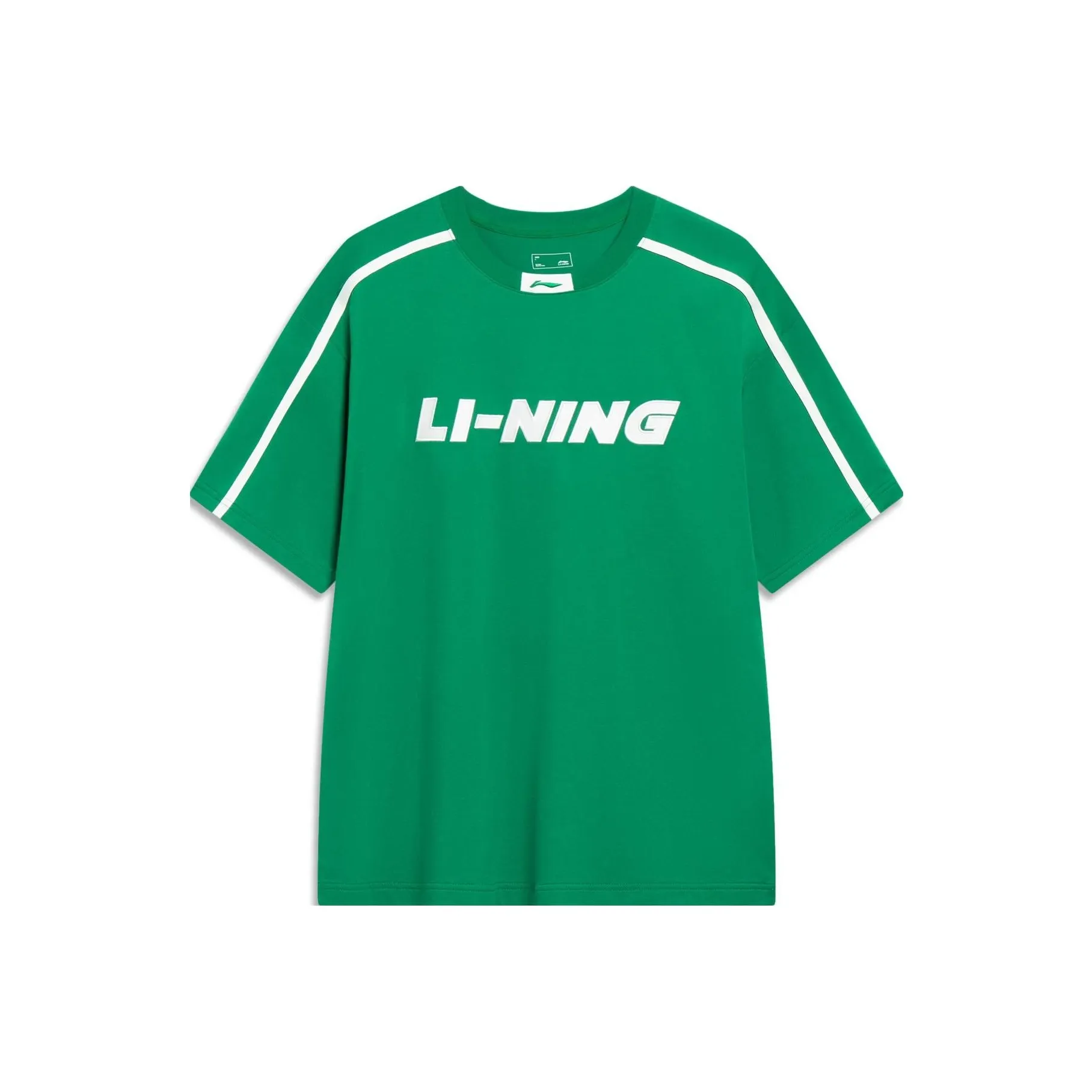 LiNing Sports Life Collection T Shirt Unisex Cool Pine Green