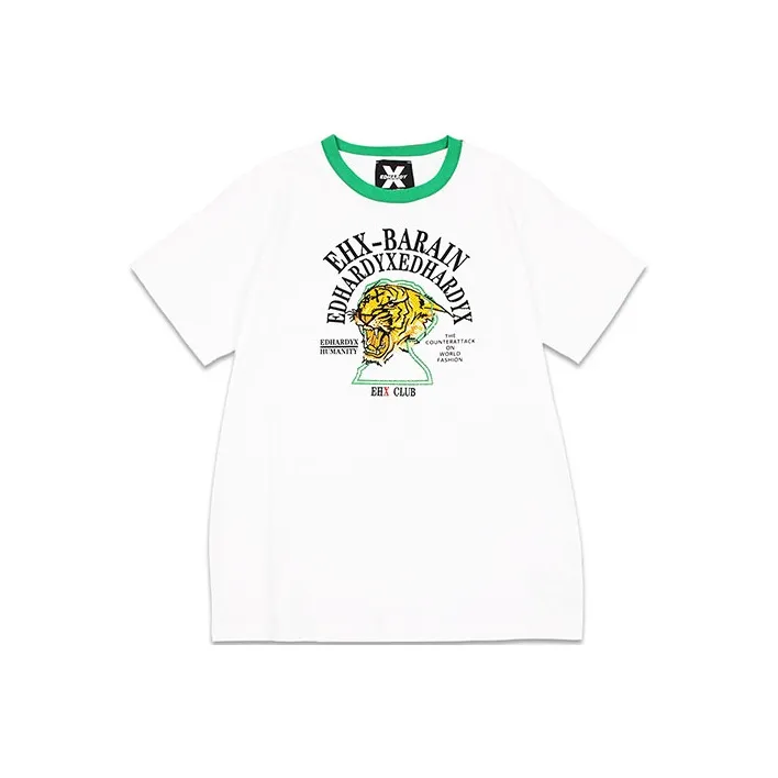 ED HARDY X Ed Hardy SS22 Straight T Shirt Unisex White