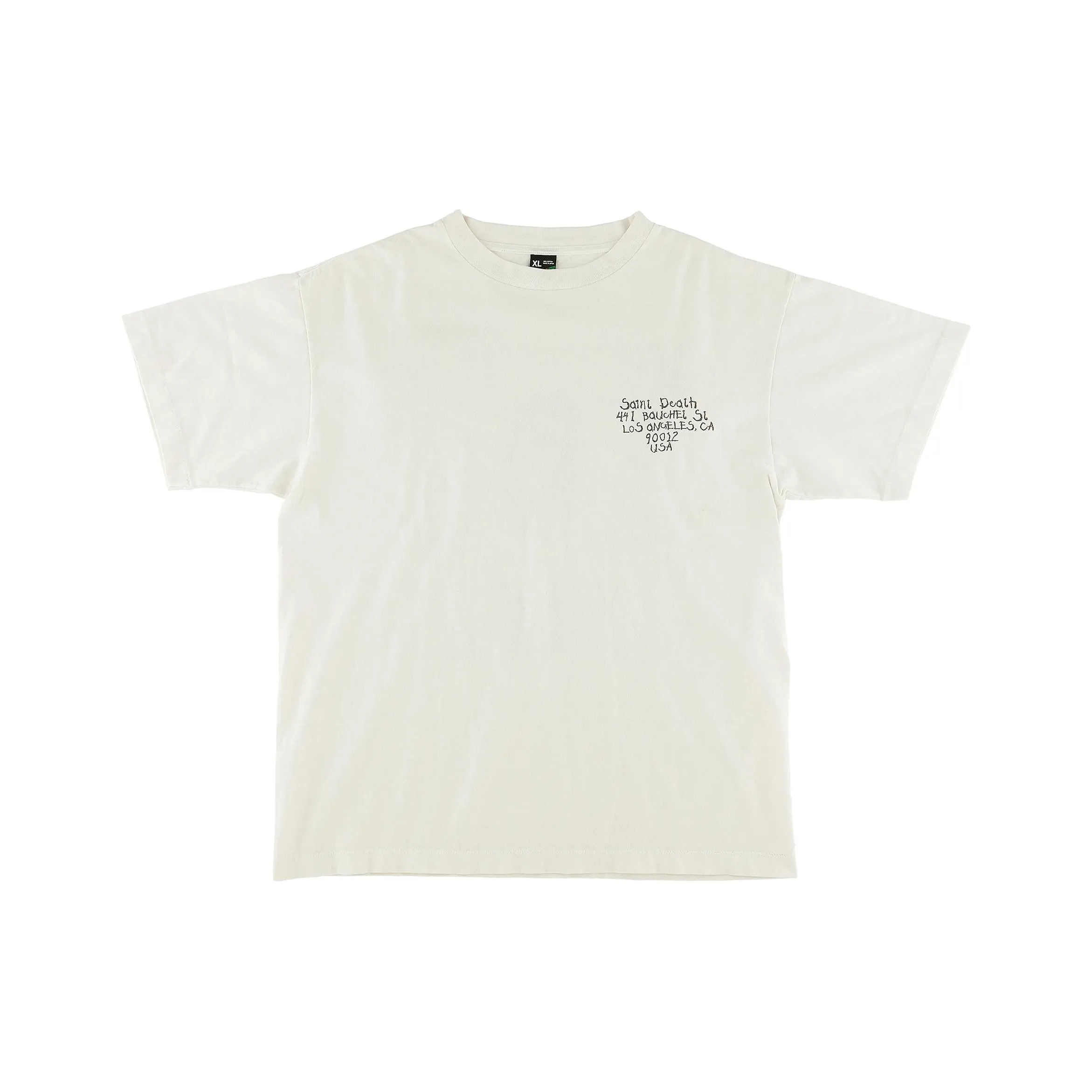 SAINT Mxxxxx Saint Mxxxxxx X Denim Tears Co Branded T-Shirt Unisex White