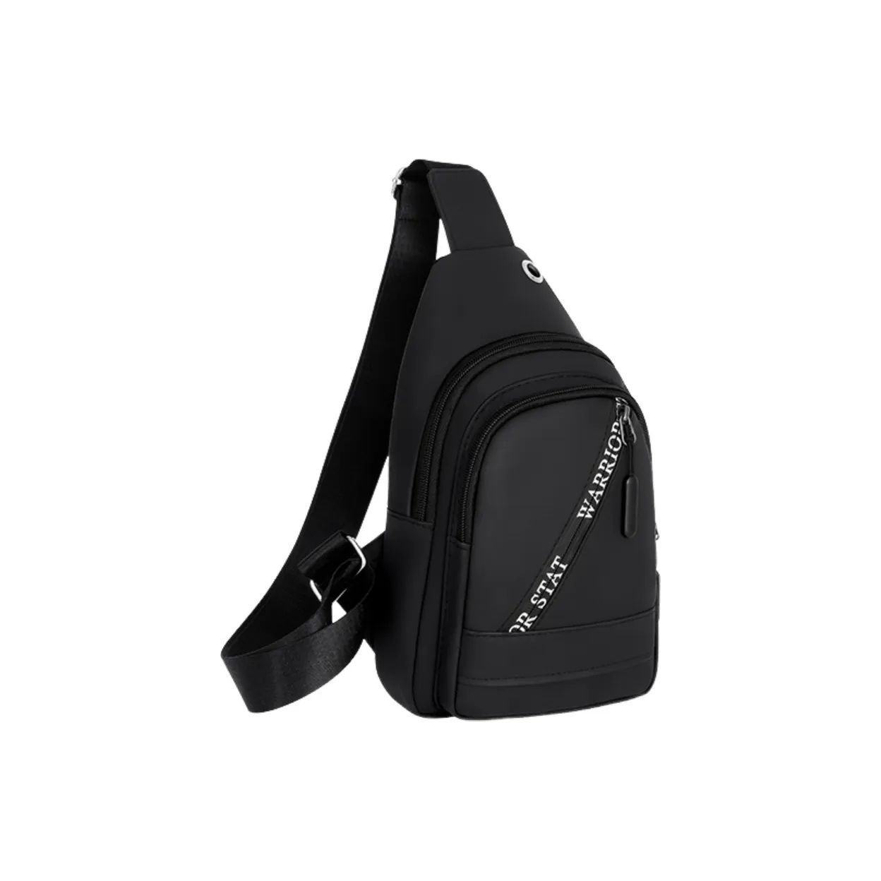 Warrior Полиэстер Sling Сумка Унисекс Найт Шэдоу Черный