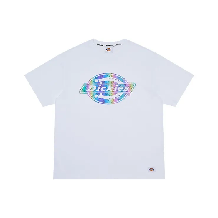 Dickies SS22 Тяжелая футболка унисекс белого цвета