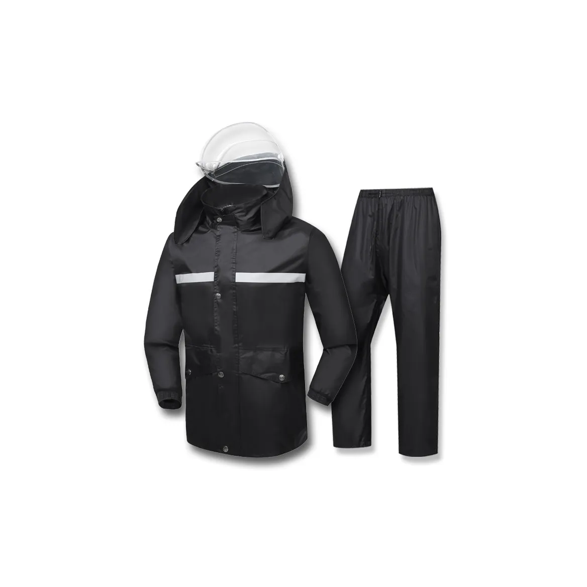 TAIKONG Oxford Takeout Cycling Men's And Women's Long Full Body Raincoat