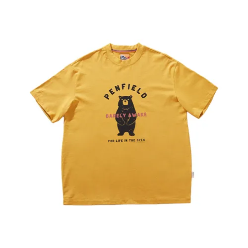Penfield Средне-желтая унисекс футболка T