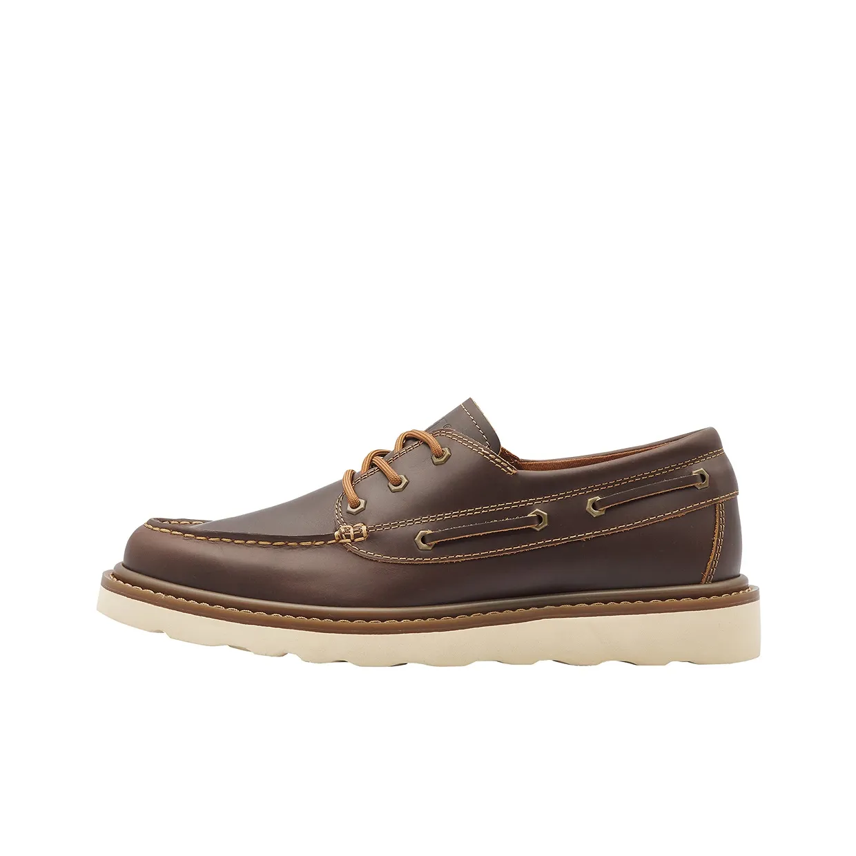 CAT Topsiders Men's Dark Brown
