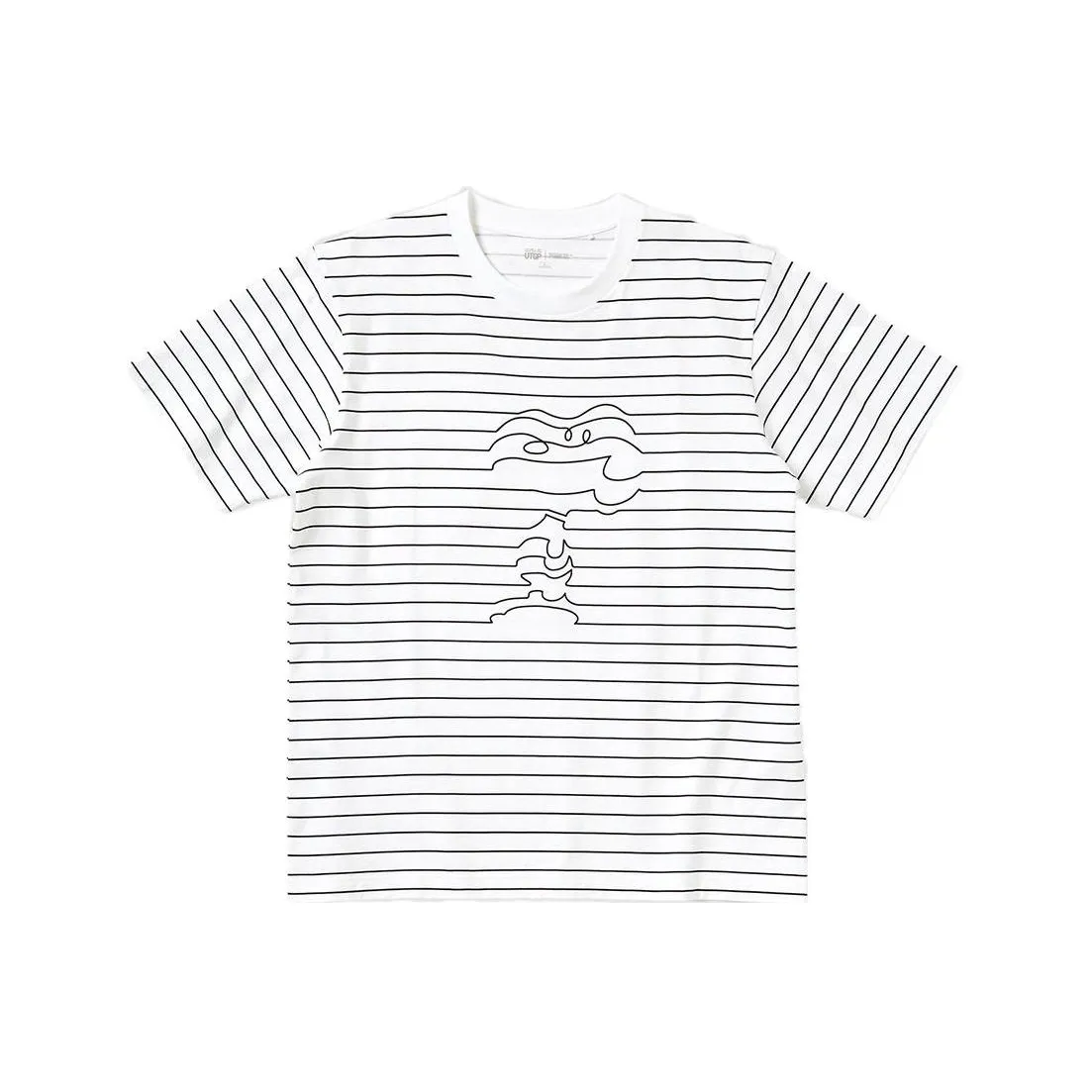 UNIQLO x Peanuts Straight T Shirt Unisex White