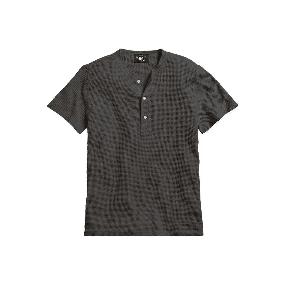 DOUBLE RL SS22 T Рубашка Мужская Черная