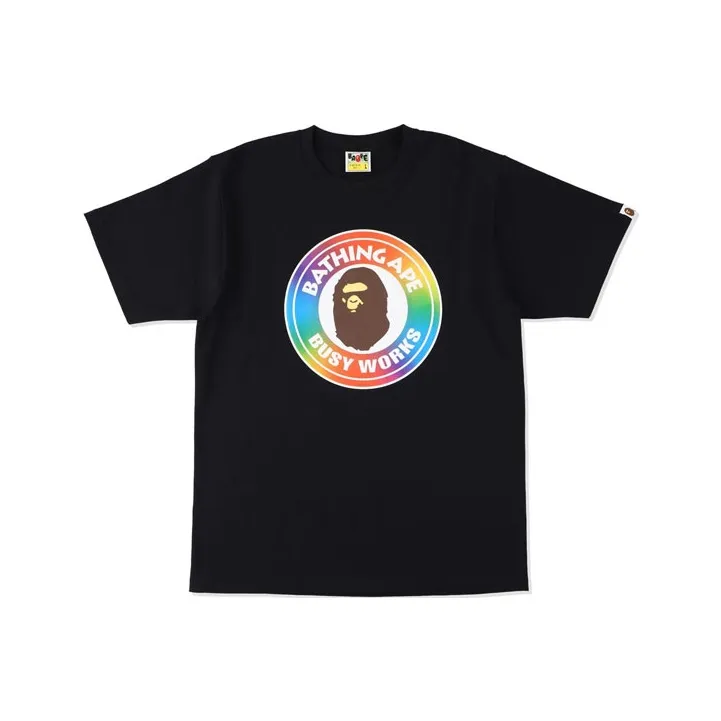 Bape Rainbow Busy Works Tee