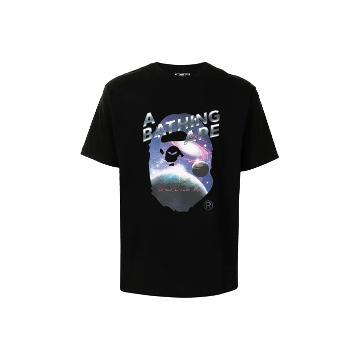 A BATHING APE Bape T Shirts Men's Black