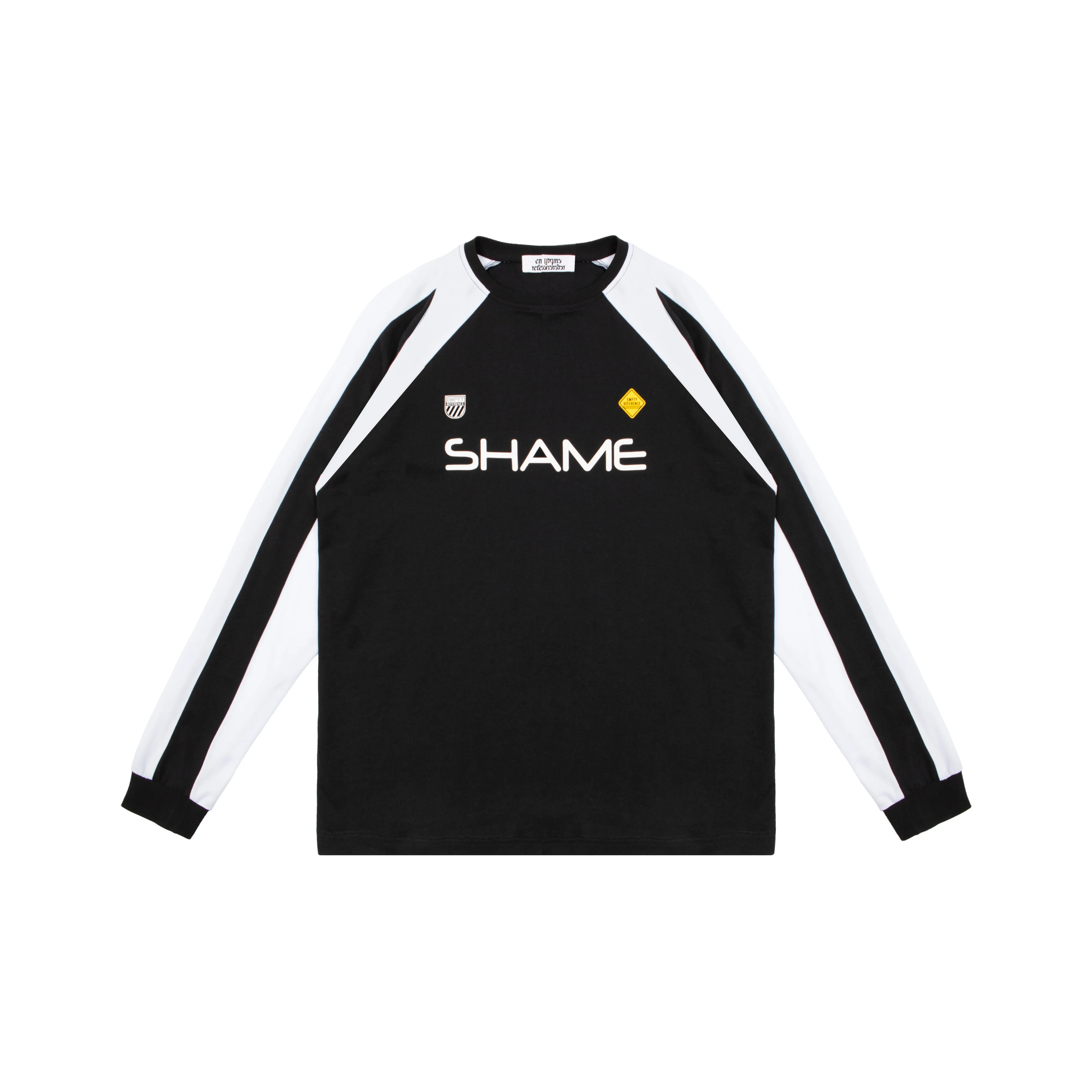 EMPTY REFERENCE Long Sleeved T Shirts Unisex Black