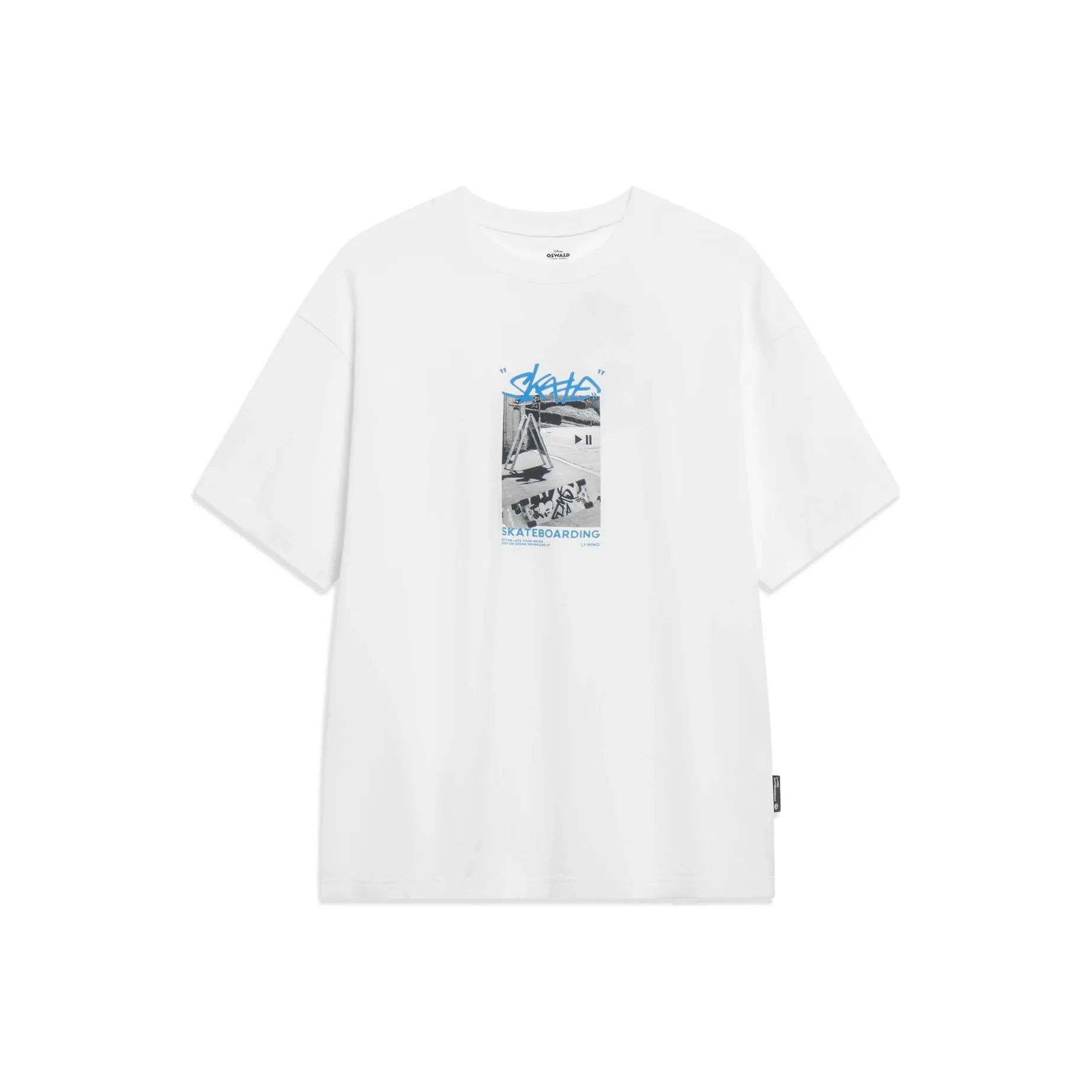 LiNing x Disney T-Shirt Унисекс Айвори