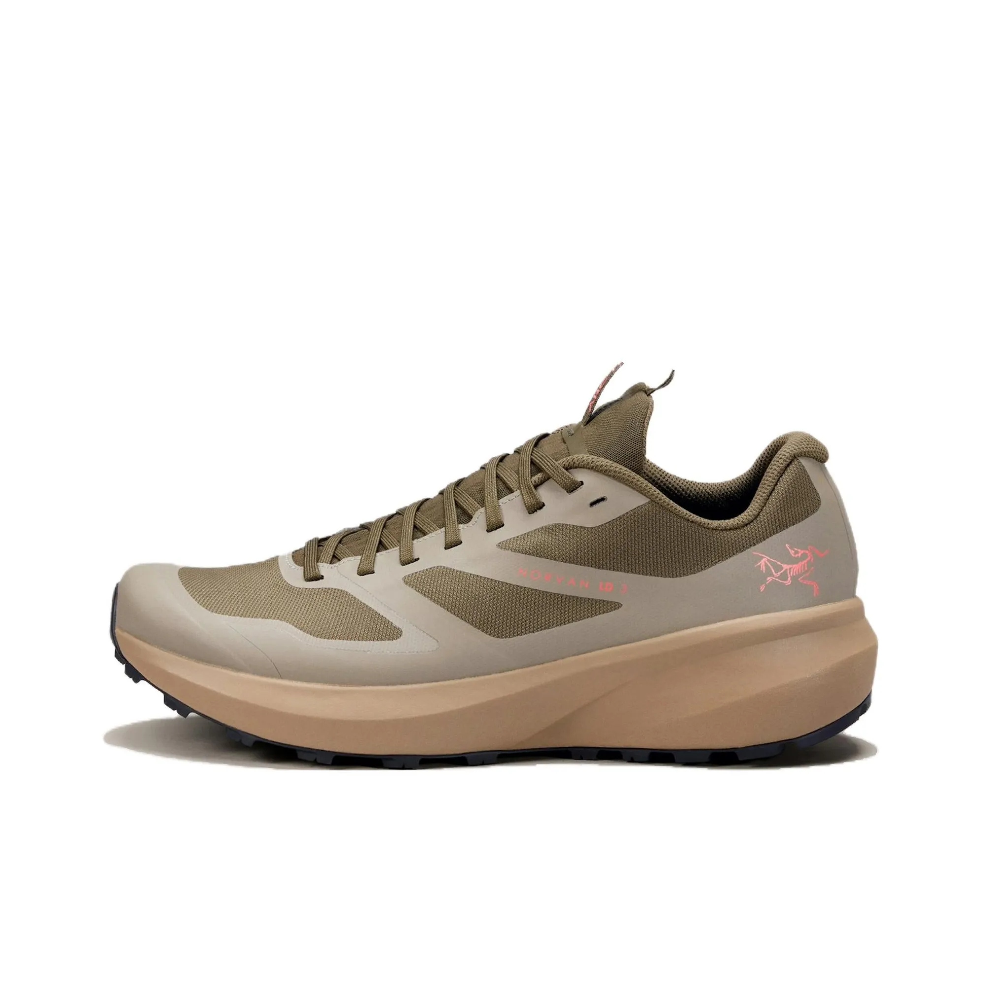 Arcteryx Norvan LD 3 Abrasion Resistant Low Top Running Shoes Men's Brown