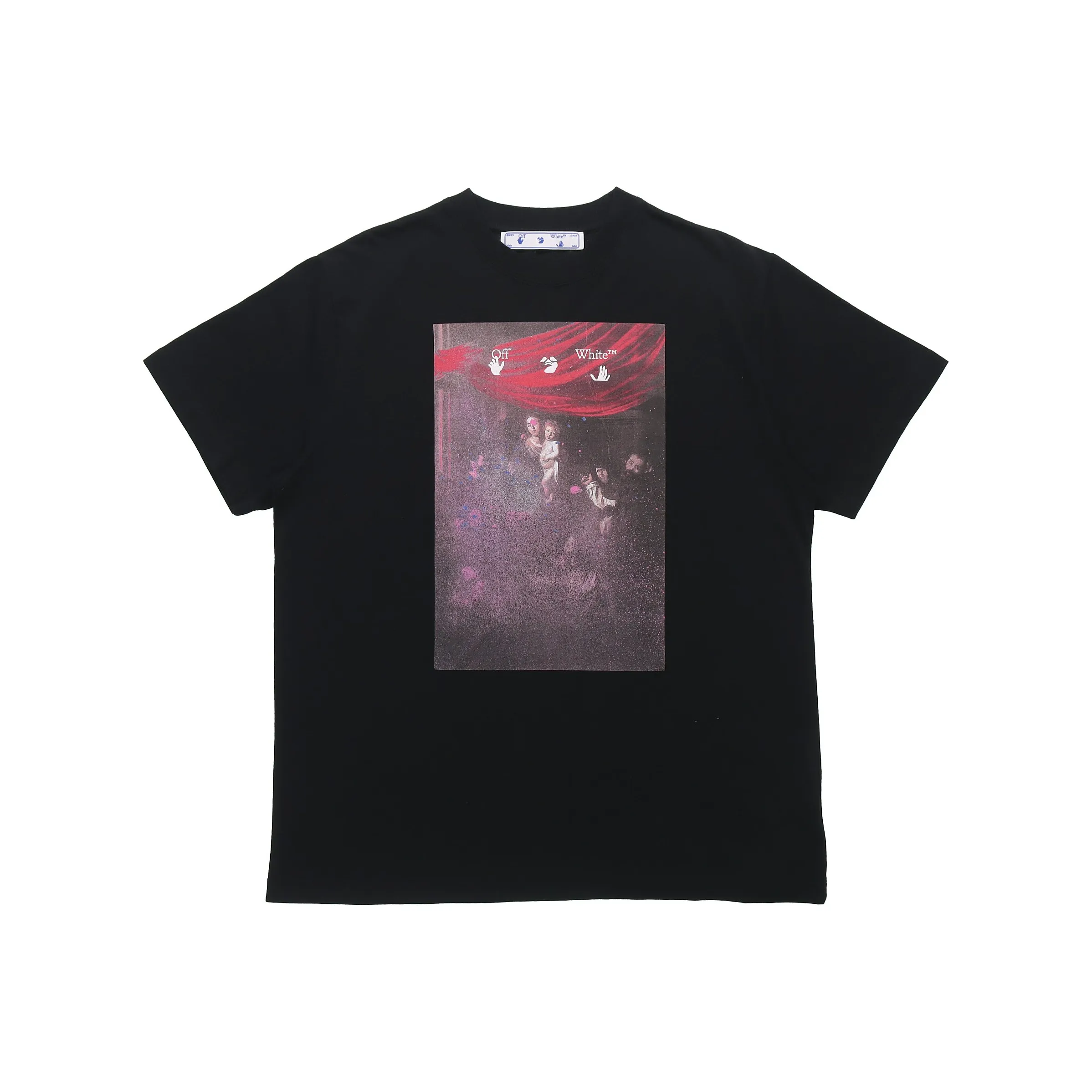OFF WHITE Sprayed Caravaggio S/S Over Tee