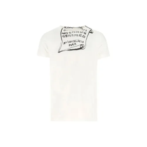 Maison Margiela Белая Мужская Рубашка