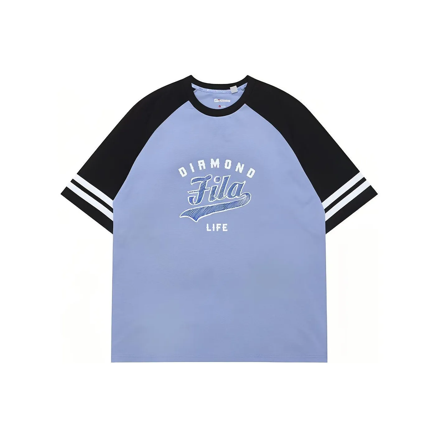 FILA FUSION T Shirt Men's Dusty Blue Purple