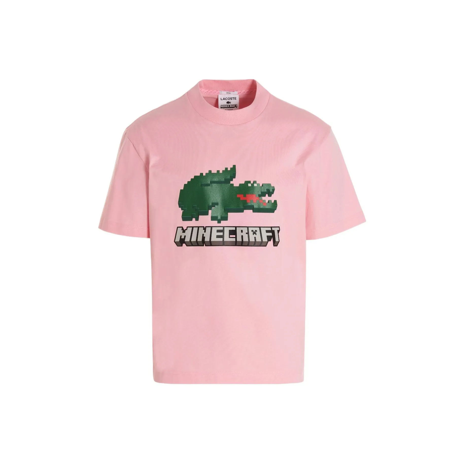 Рубашка LACOSTE Collaboration SS22 T Мужская Розовая