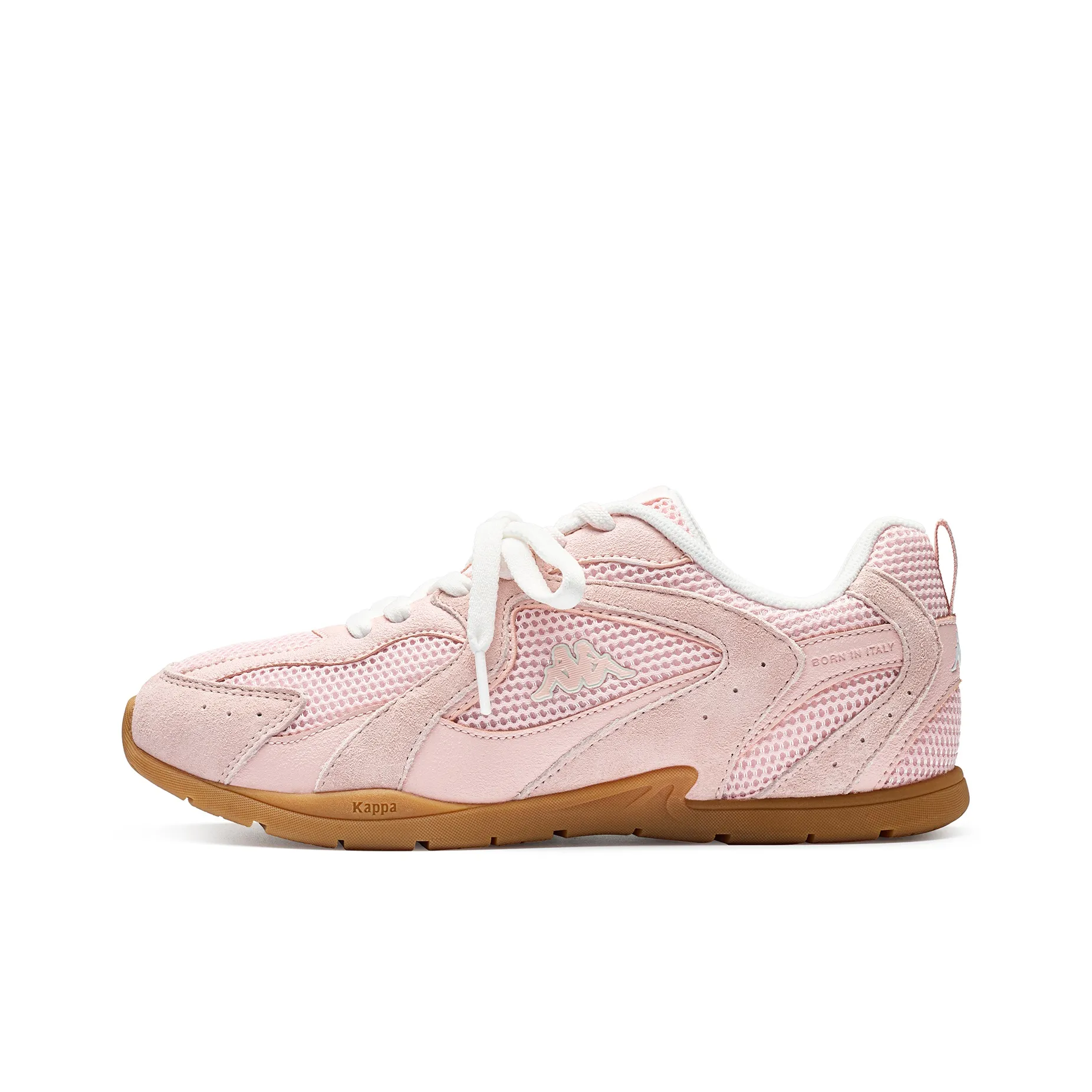 KAPPA Inter Городской Коммутирование Спина к Спине Износостойкий и Легкий Низкий Топ Кроссовки для скейтбординга Женские Розовый