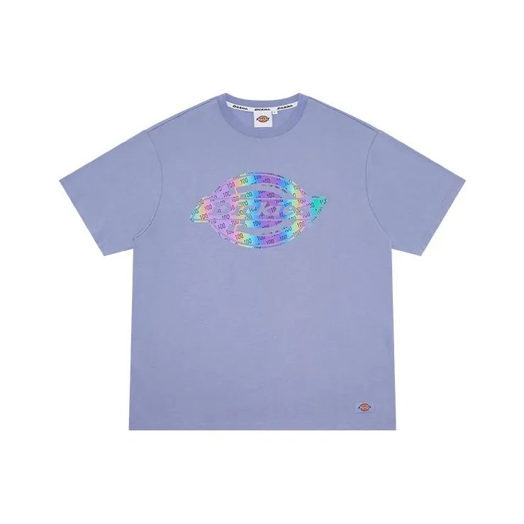 Dickies SS22 T-Shirt Унисекс Серый Фиолетовый