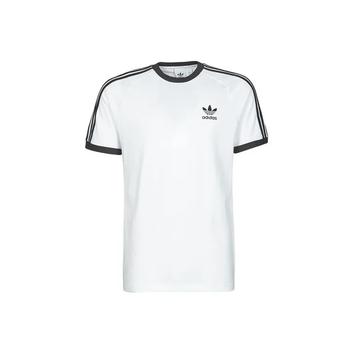 adidas originals Men's Adicolor Classics Embroidery LogoT shirt White