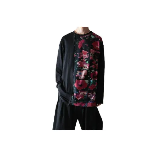 Yohji Yamamoto Черная Мужская Рубашка