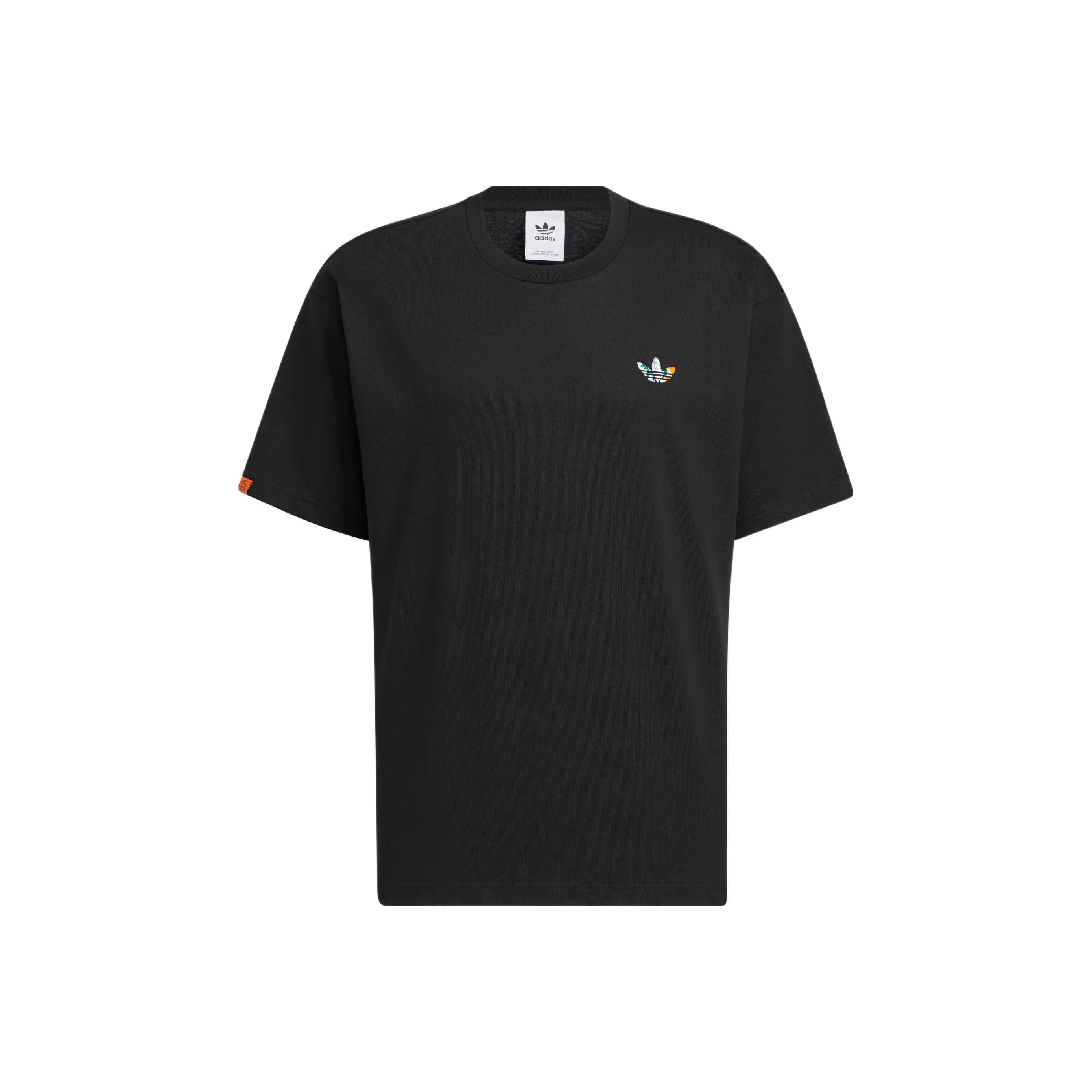 Adidas Originals Set in Sleeve T Shirt Unisex Black