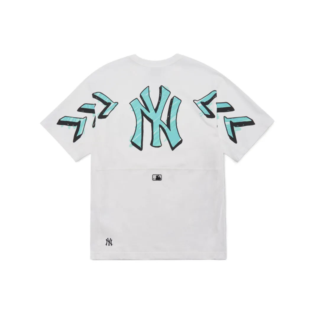 MLB Нью-Йорк Янкис Белая Унисекс Футболка