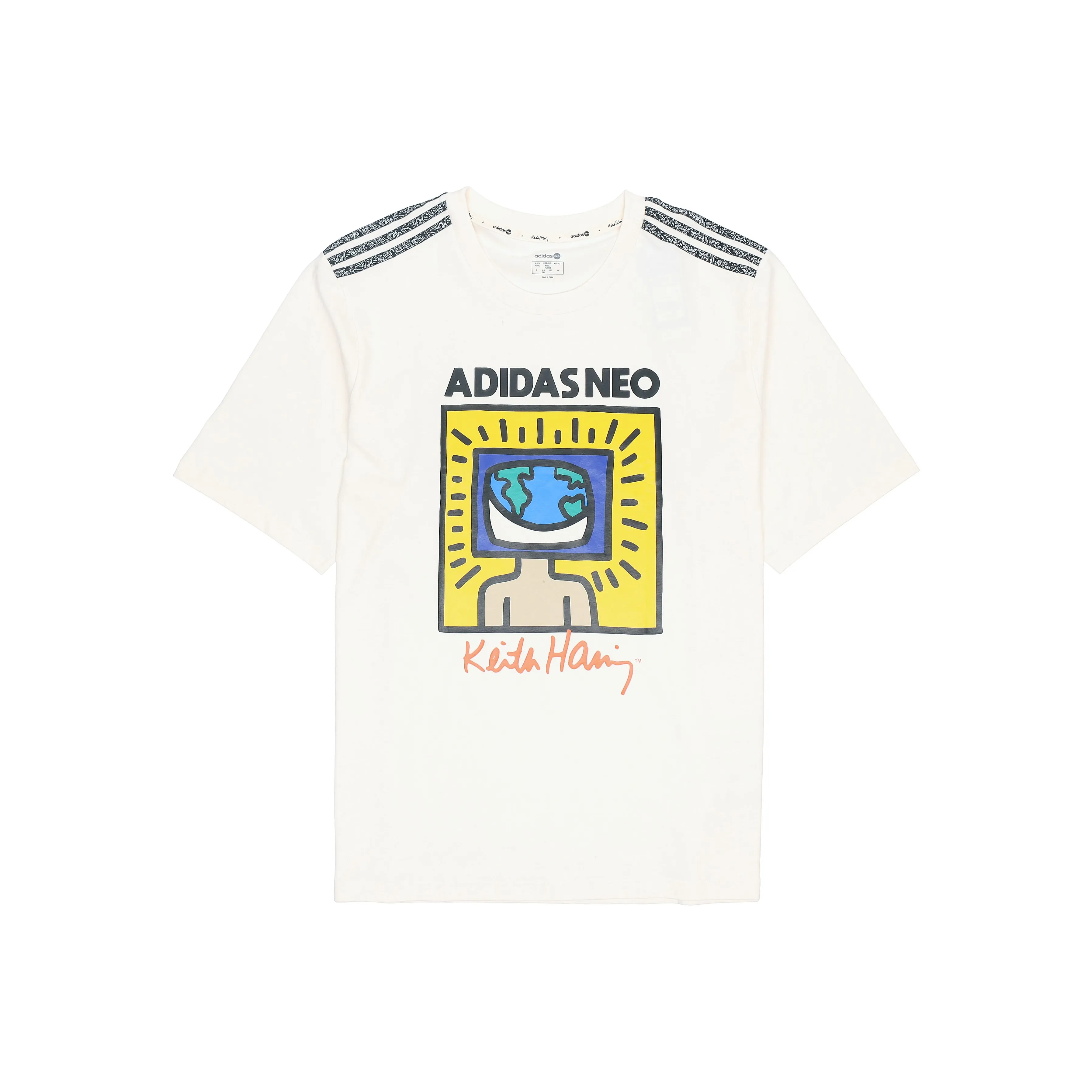 Adidas Neo x KAISIHALIN LIANMINGKUAN T Shirt Men's Ecru
