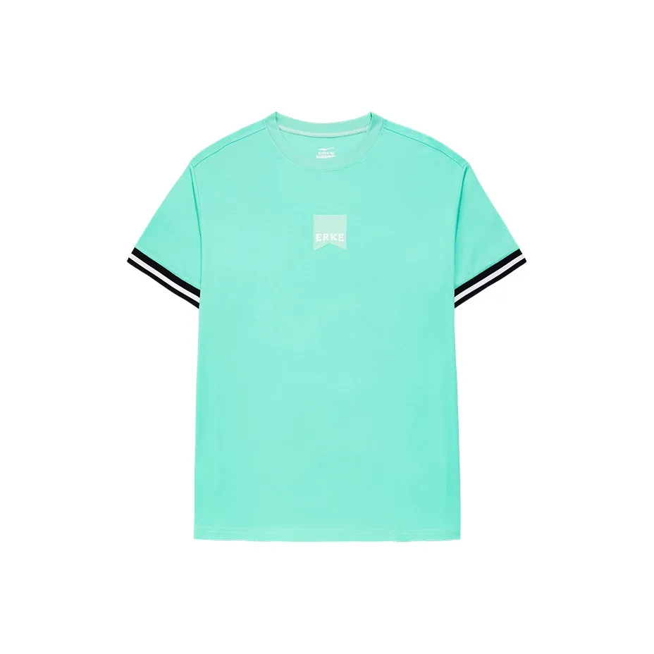 Erke Jianghu Series T Shirts Men's Ice Cream Green