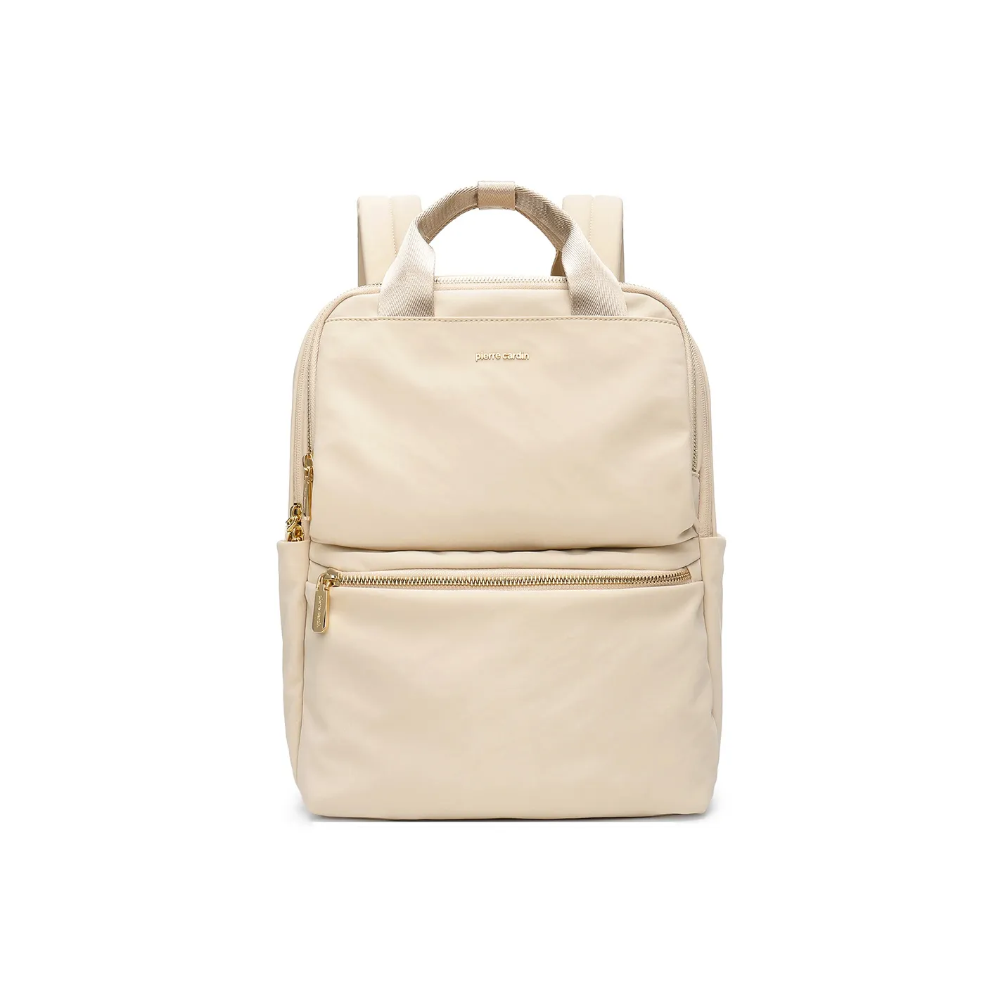 PIERRE CARDIN Fabric Backpack Women's Apricot