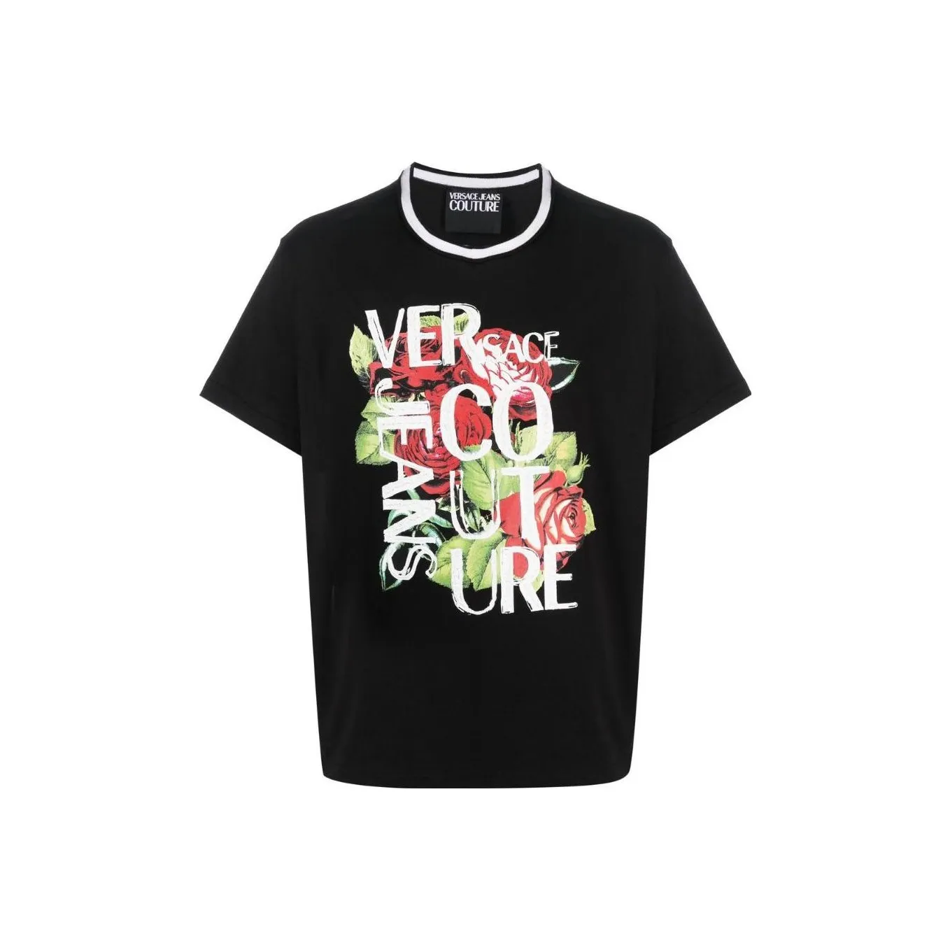 VERSACE JEANS COUTURE T Shirts Men's Black