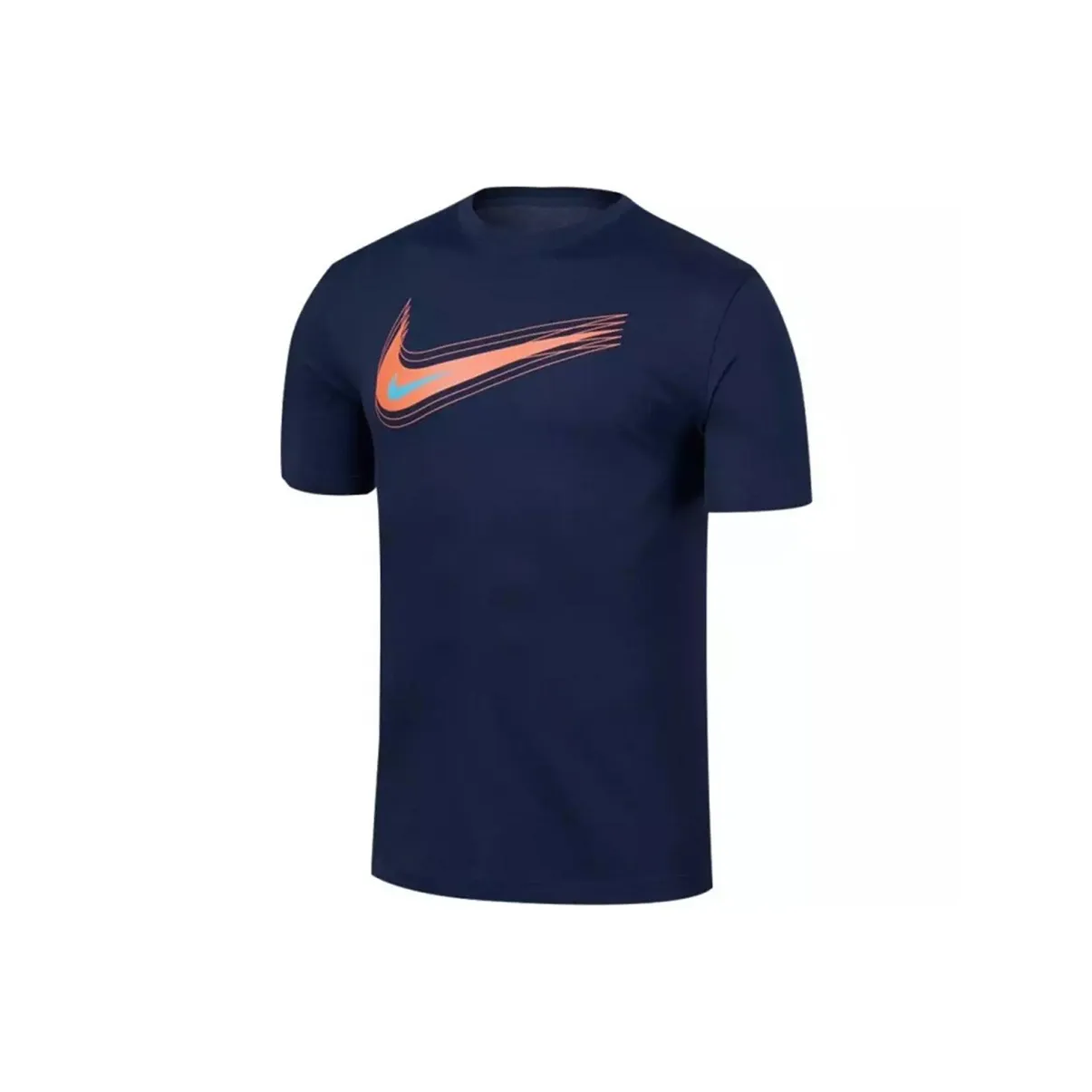 Nike Темно-синие мужские футболки T-Shirt