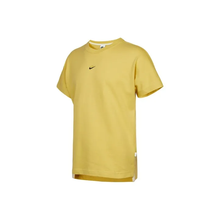 Nike T Shirts Men's Yellow