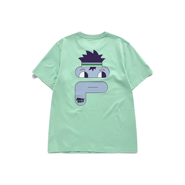 FILA FUSION T-рубашка унисекс малиновый фруктовый зеленый