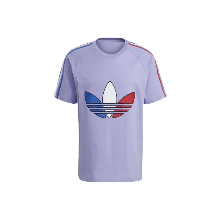 Adidas Originals T-Shirt Мужской Светло-фиолетовый