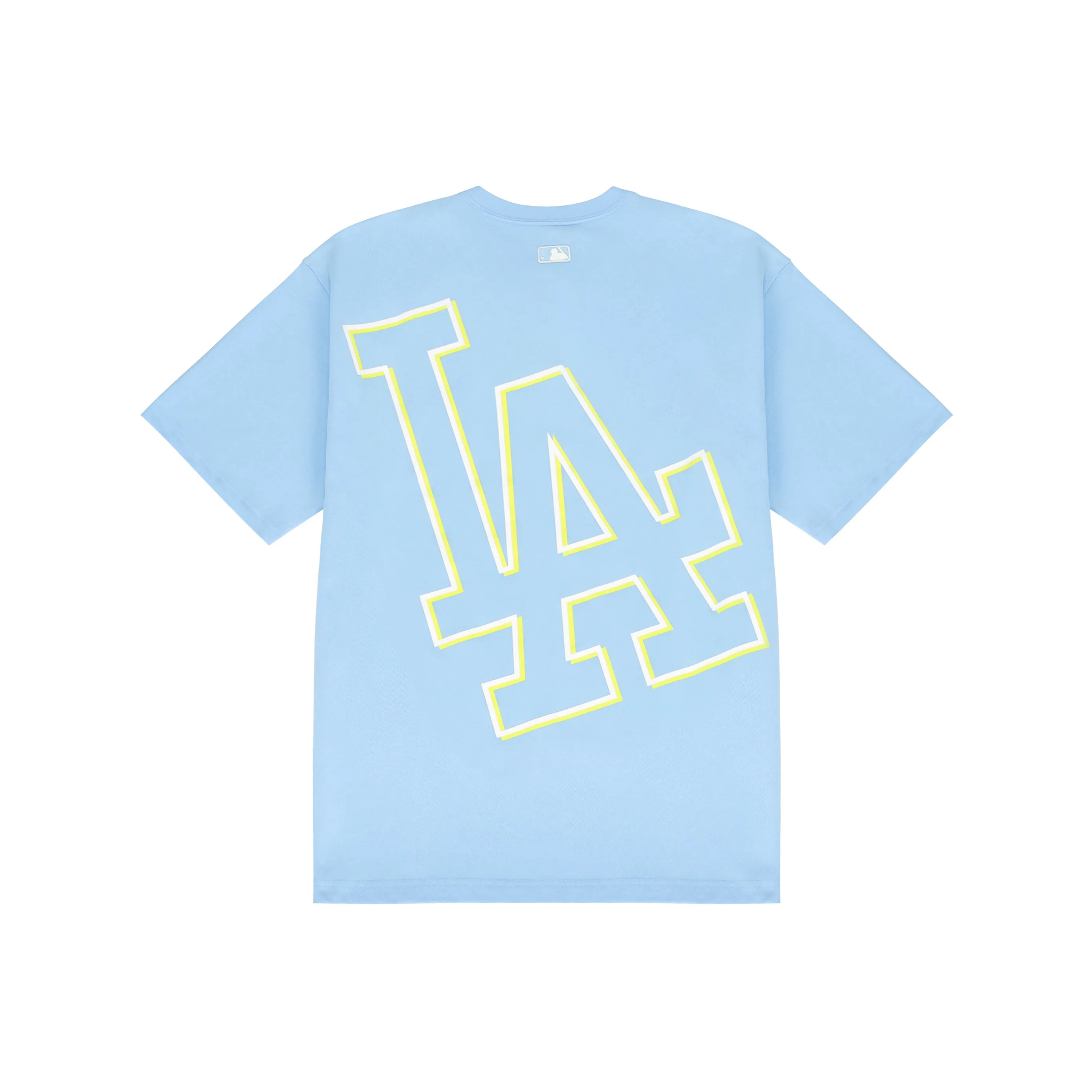 MLB Los Angeles Dodgers Светло-синяя унисекс футболка