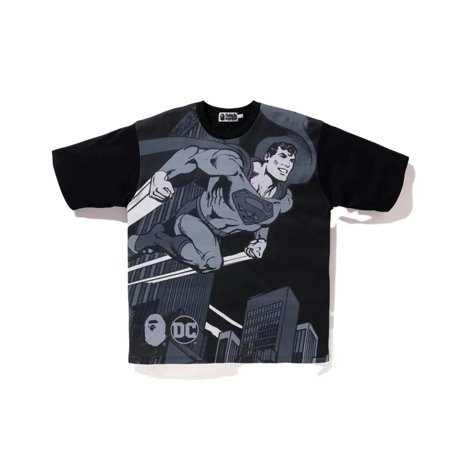 Bape X Dc Superman Relaxed Tee