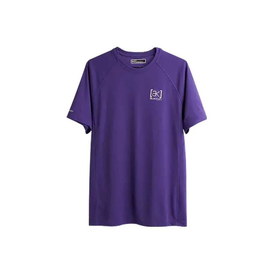 BURTON AK S24 HELIUM STRETCH T Shirt Men's Purple