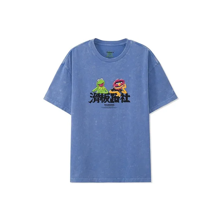 LINING Синий Мужской T-Рубашки