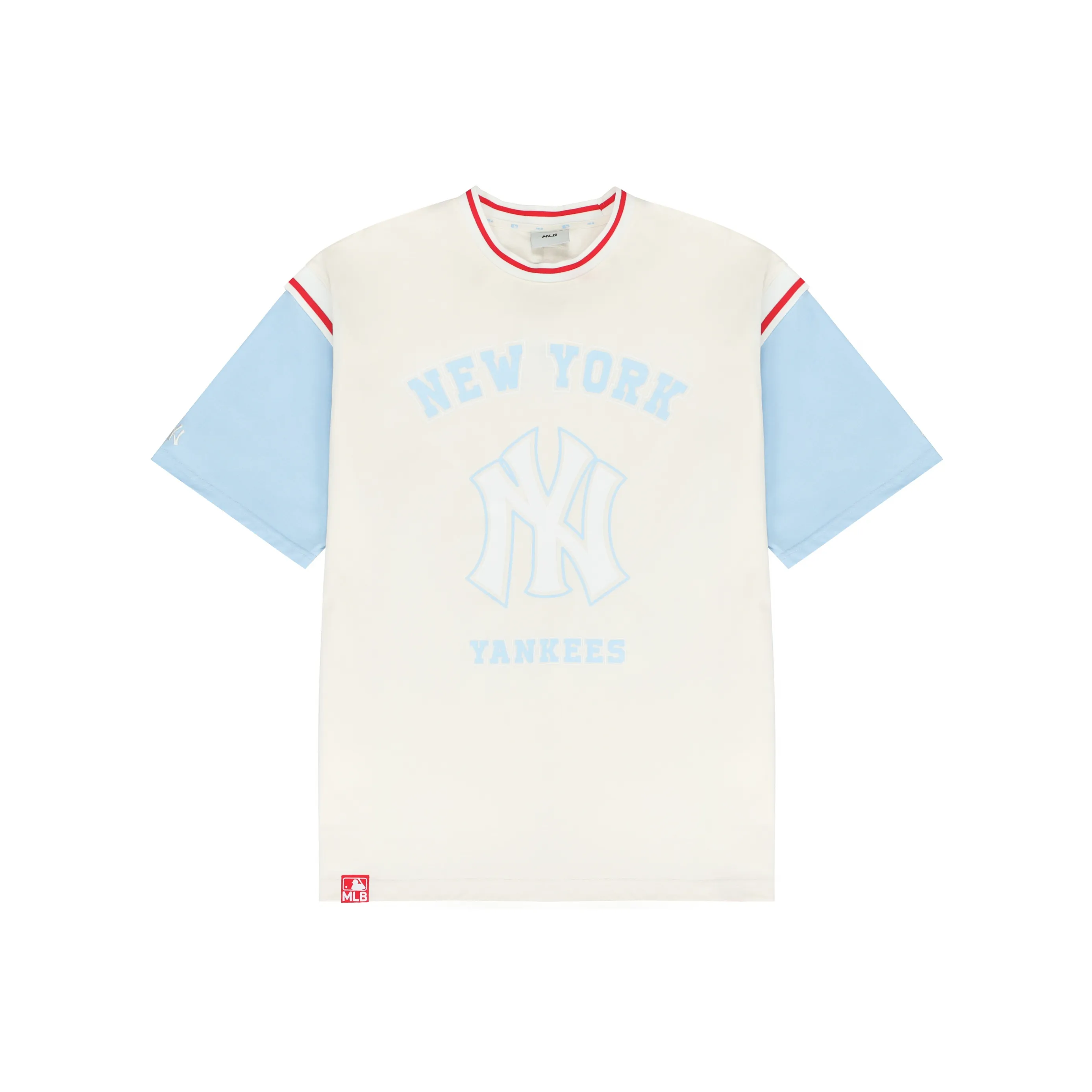 MLB T Shirts Unisex Cream