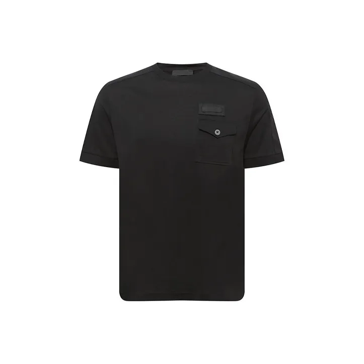 PRADA Мужские черные T-рубашки